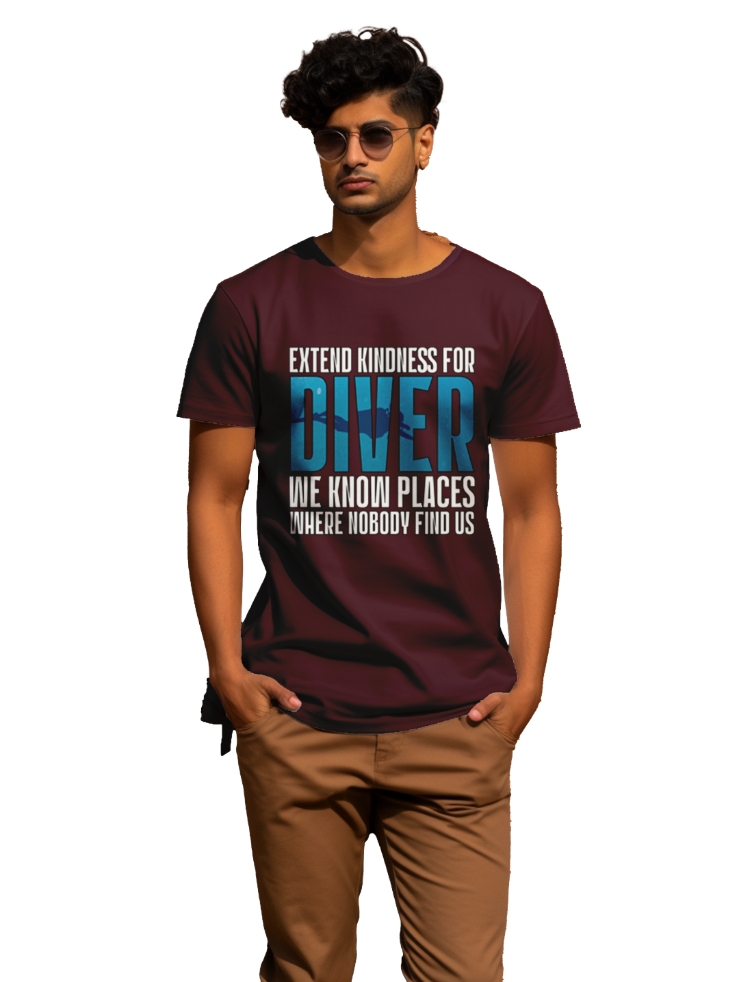 Men's  Scuba Diver T-Shirt