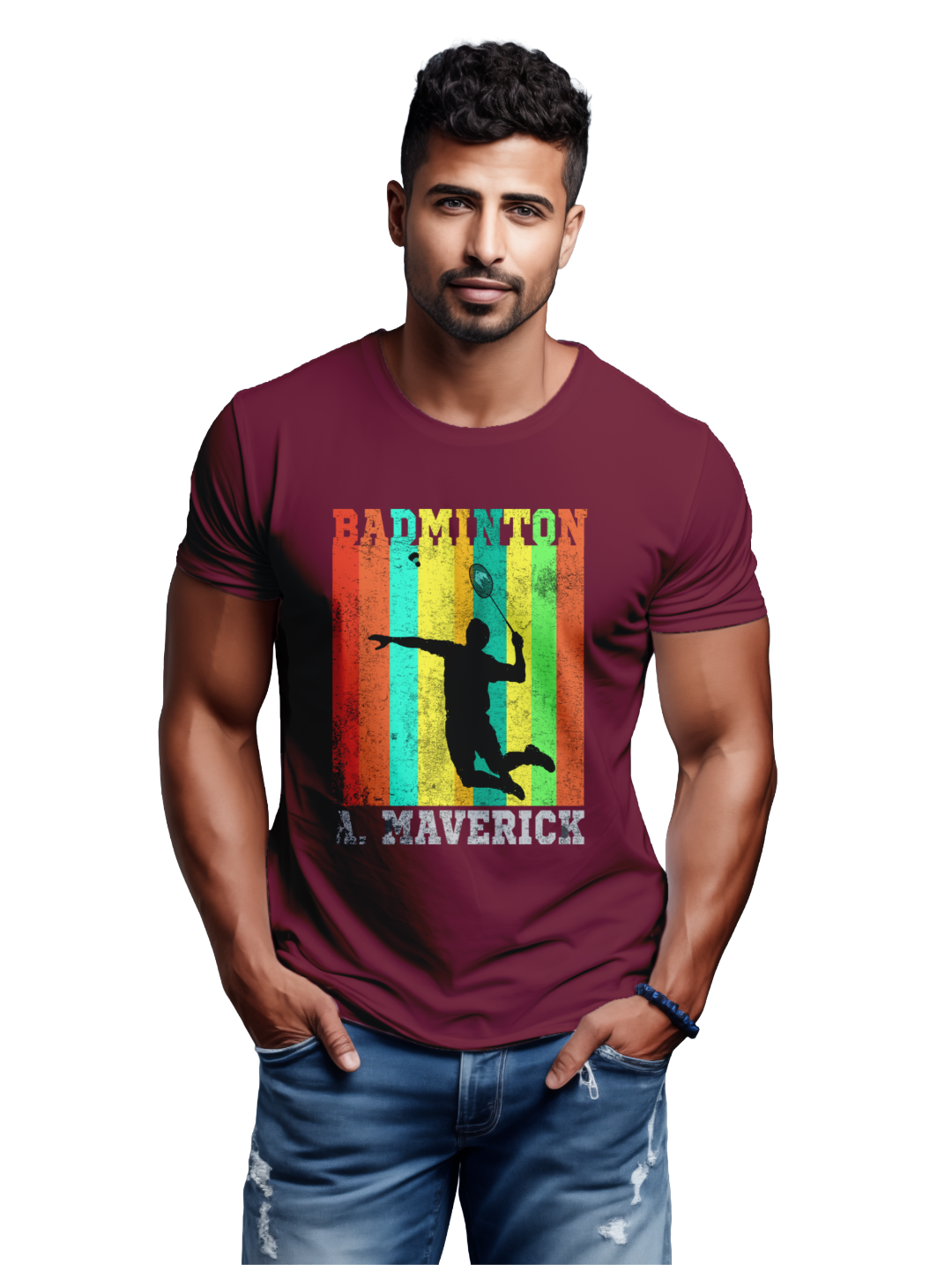 Men's BADMINTON A. MAVERICK T-Shirt