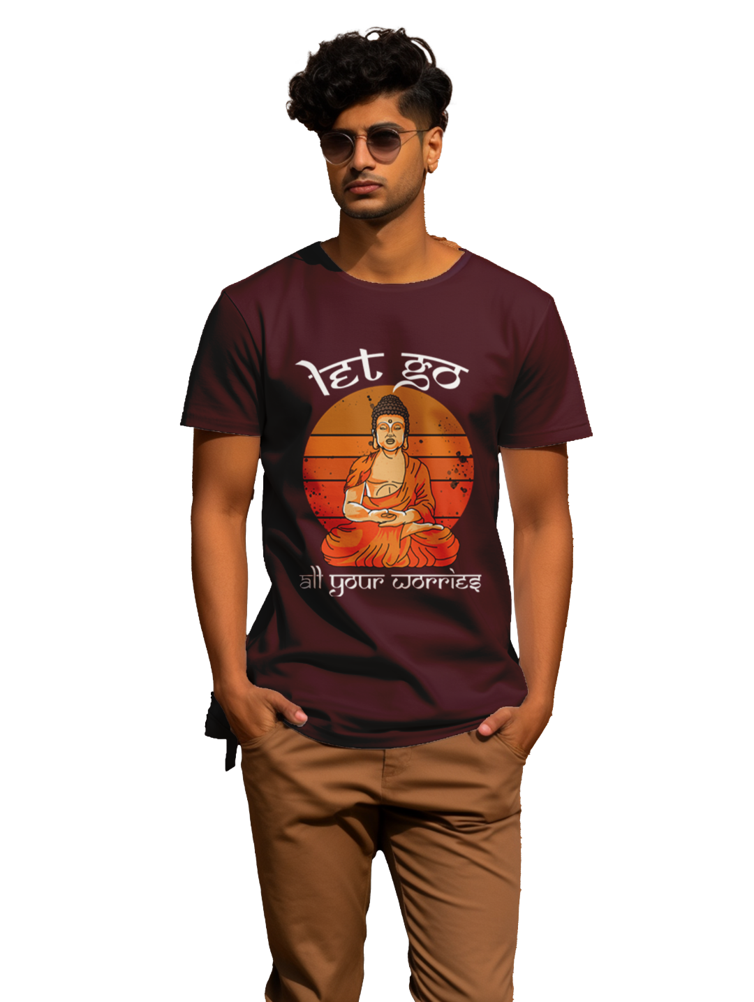 Men's  Let go all your worries T-Shirts