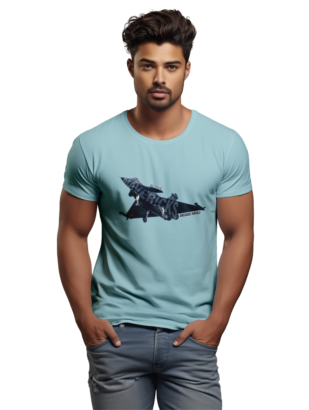 Men's Maverick s Rafale - The IAFs Active Edge t-shirt