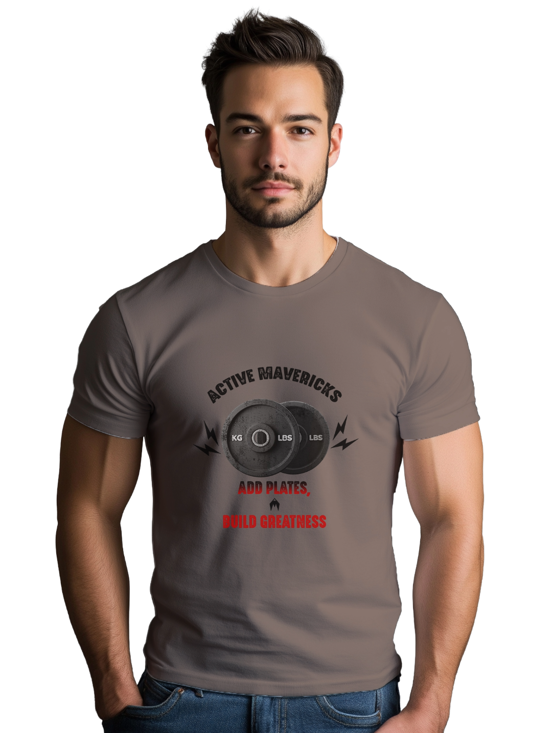 Mens WEIGHT PLATES T-Shirt