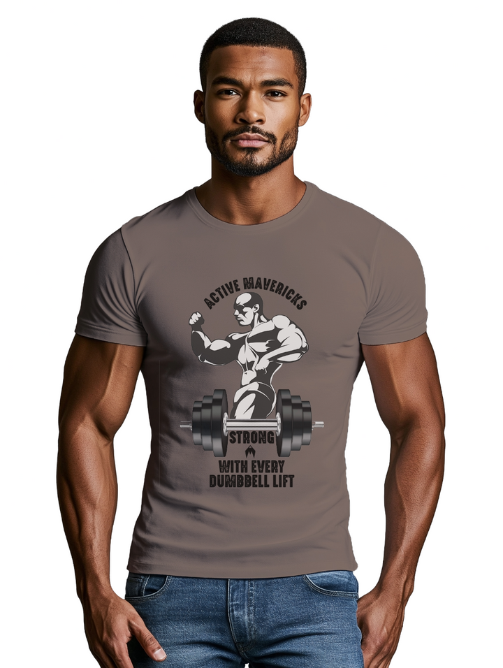 Mens DUMBELL T-Shirt