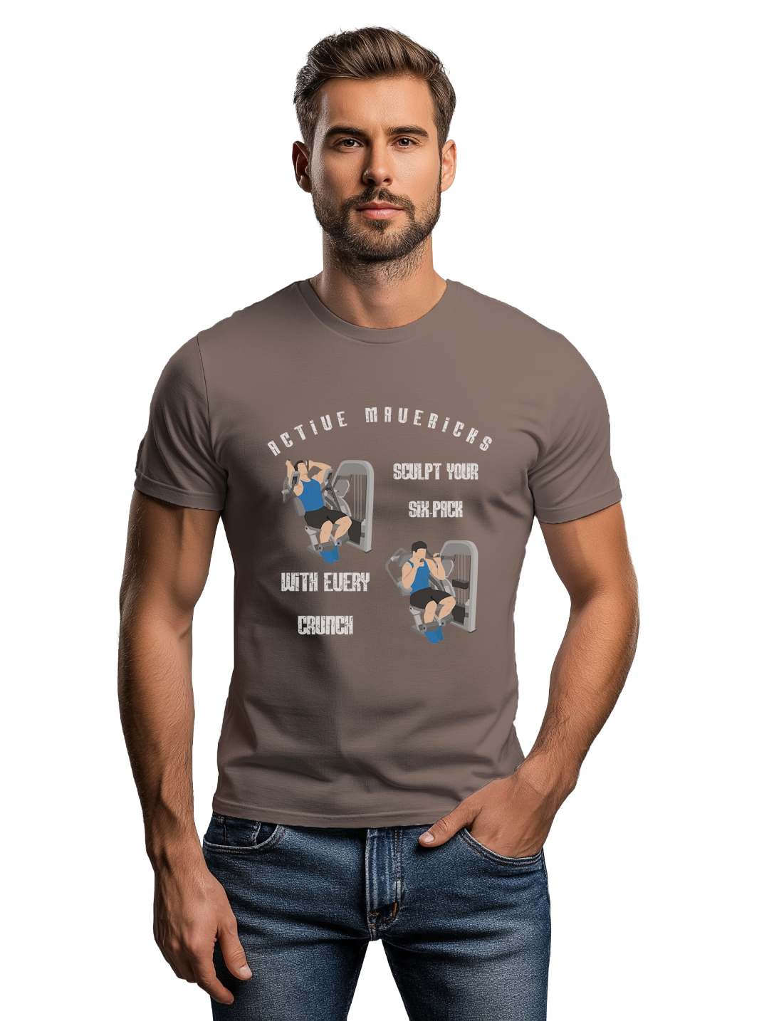 Mens CRUNCHES T-Shirt