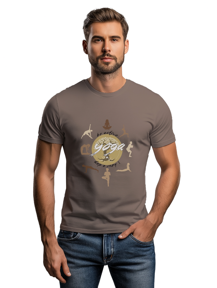 Men's ALL YOGA POSE T-shirt