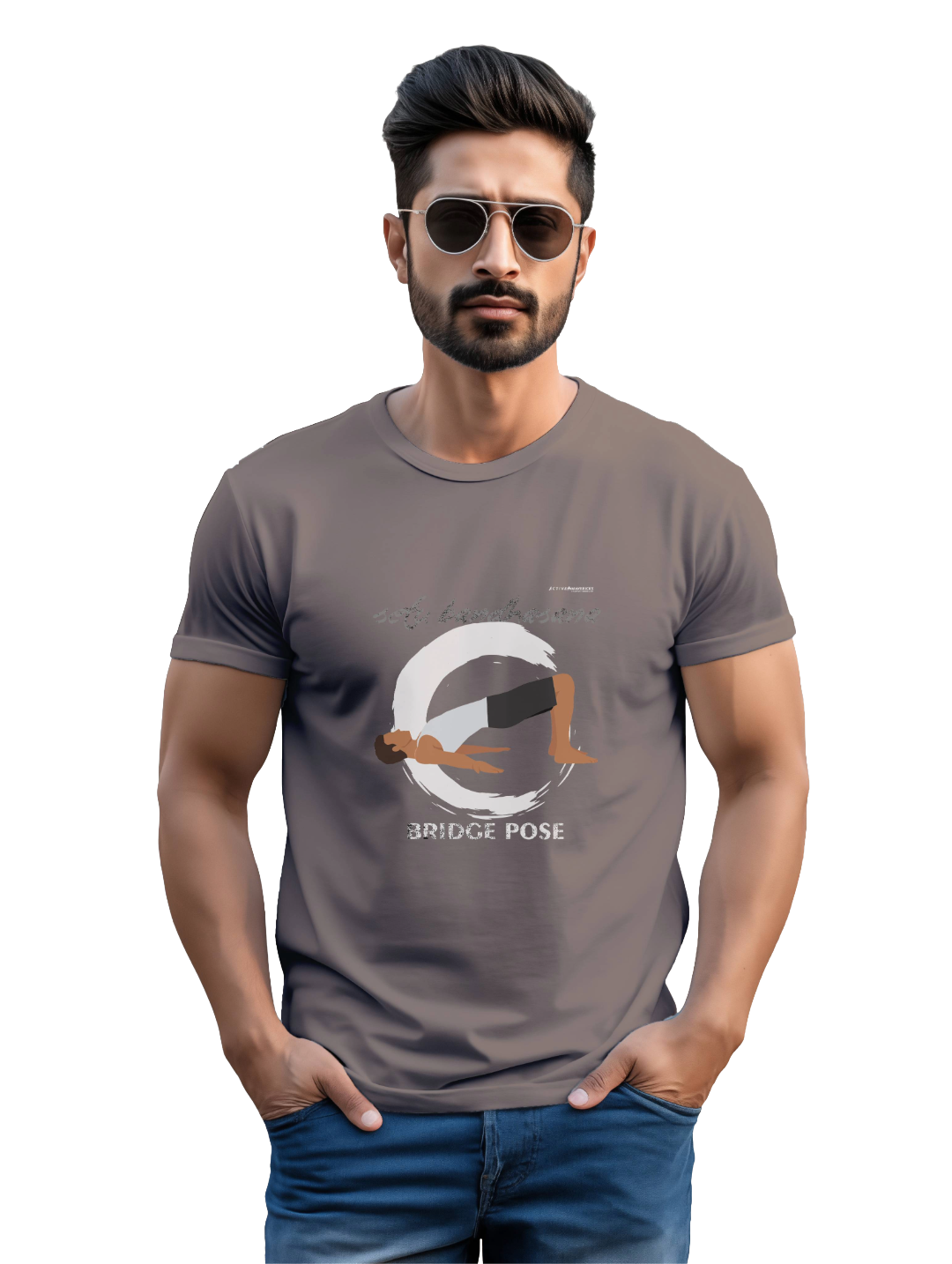 Men's SETU BANDHASANA T-Shirts