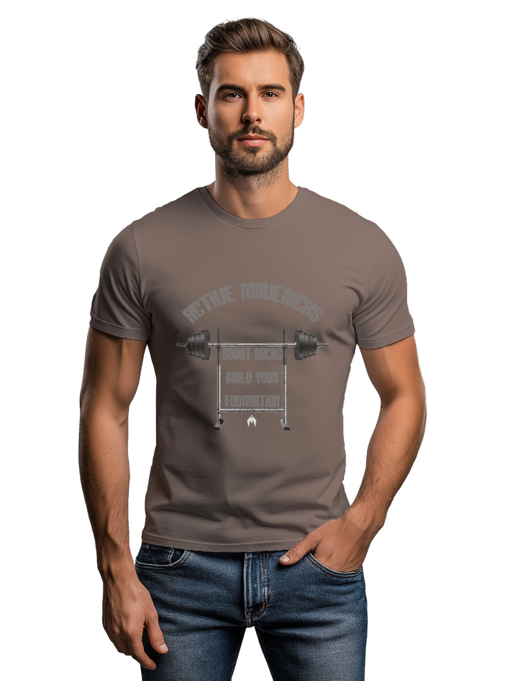 Mens SQUAT RACKS T-Shirt