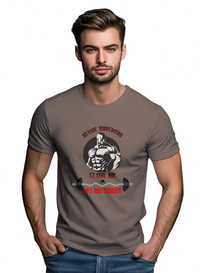 Mens CURL BAR T-Shirt