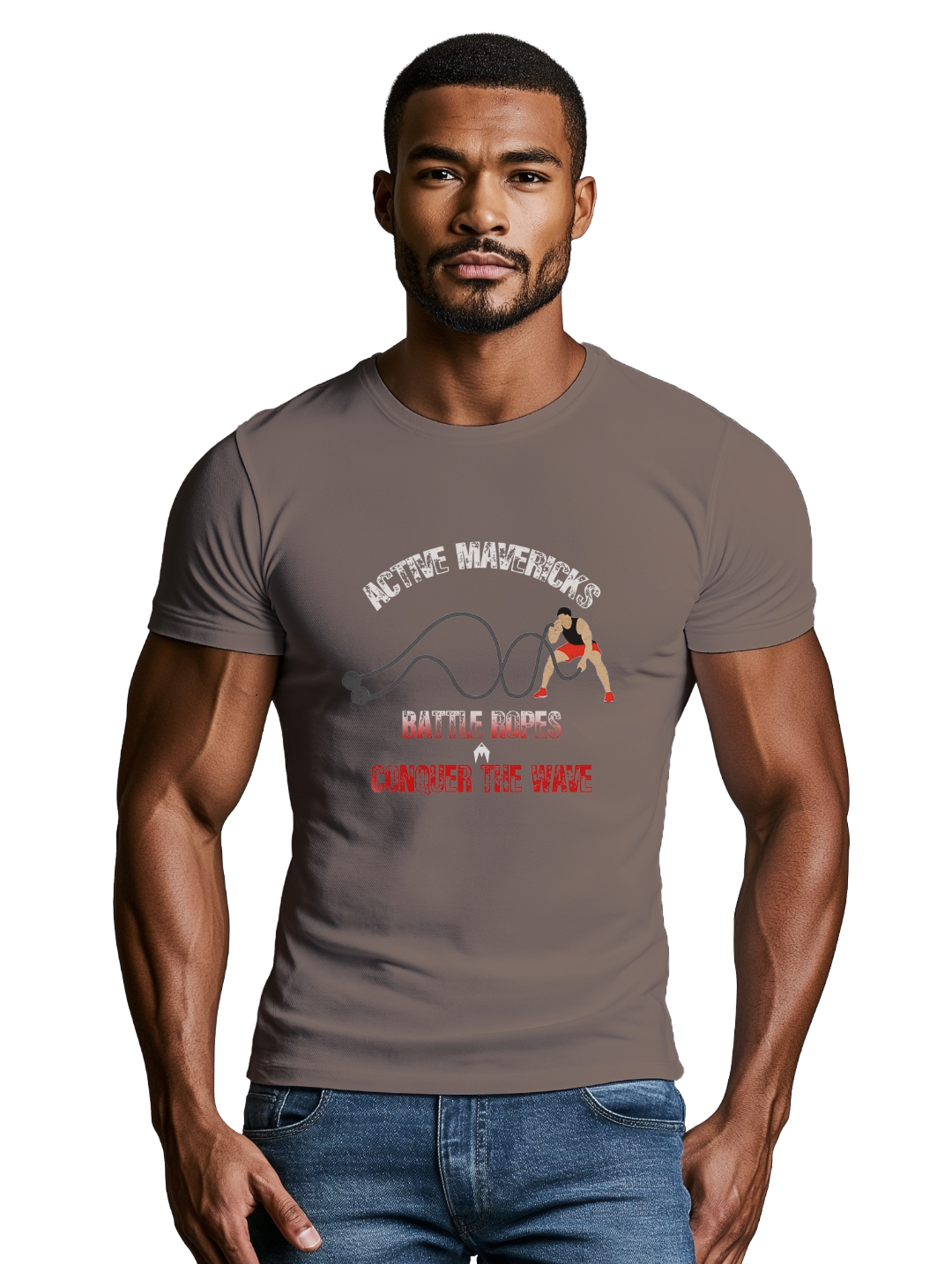Mens BATTLE ROPES T-Shirt