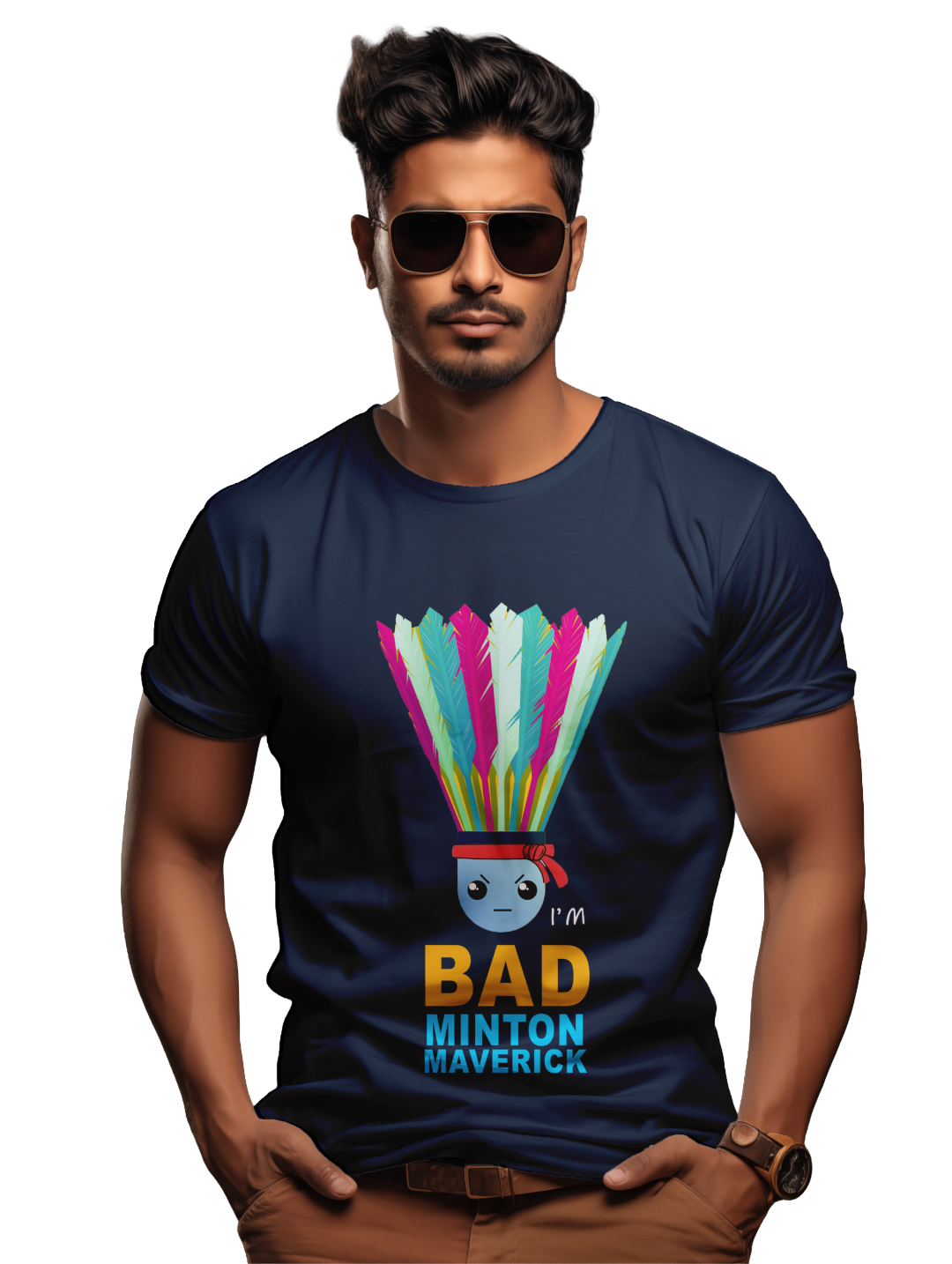 Men's I'M BADMINTON MAVERICK T-Shirt