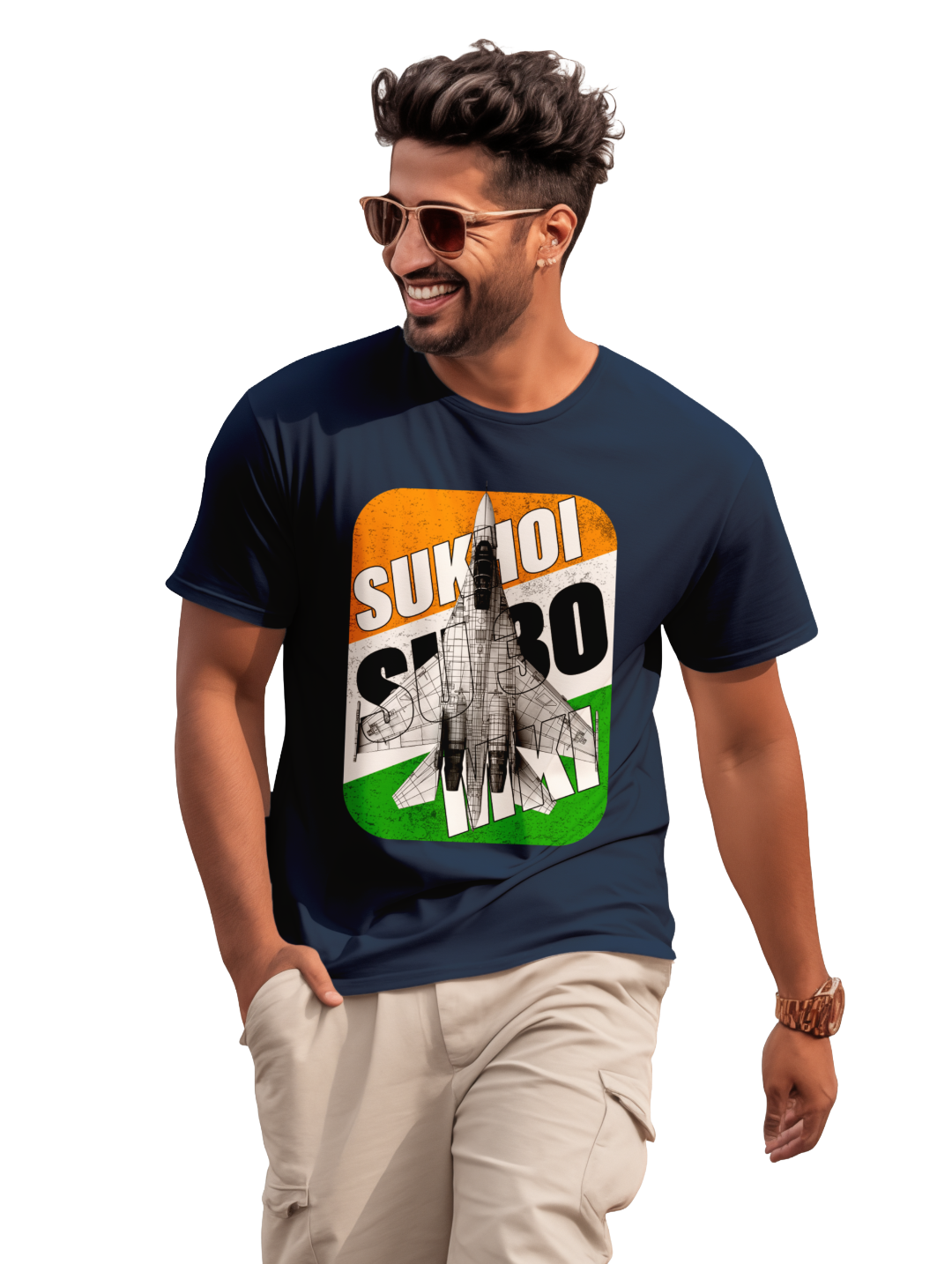 Men's Flight of the Brave – The Sukhoi Su-30MKI t-shirt