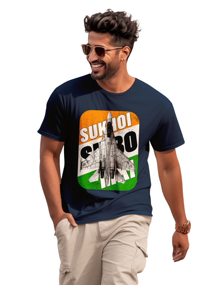 Men's Flight of the Brave – The Sukhoi Su-30MKI t-shirt