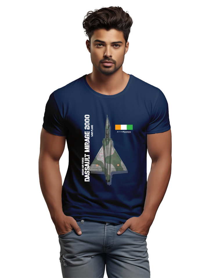 Men's  DASSAULT MIRAGE 2000 t-shirt