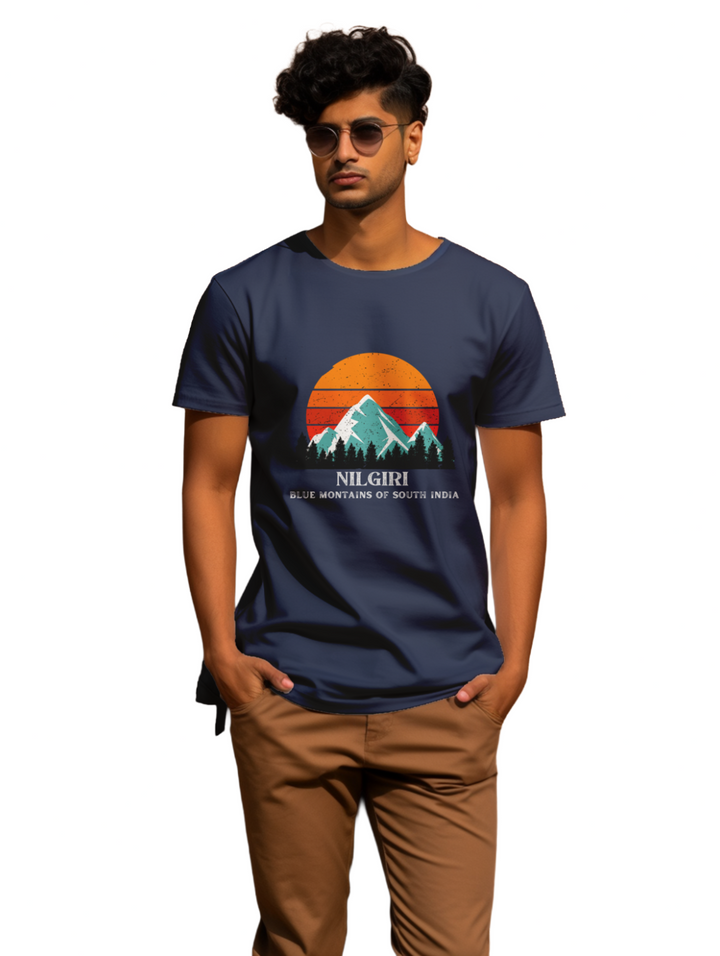 Men's  Nilgiri Blue Mountains T-Shirt