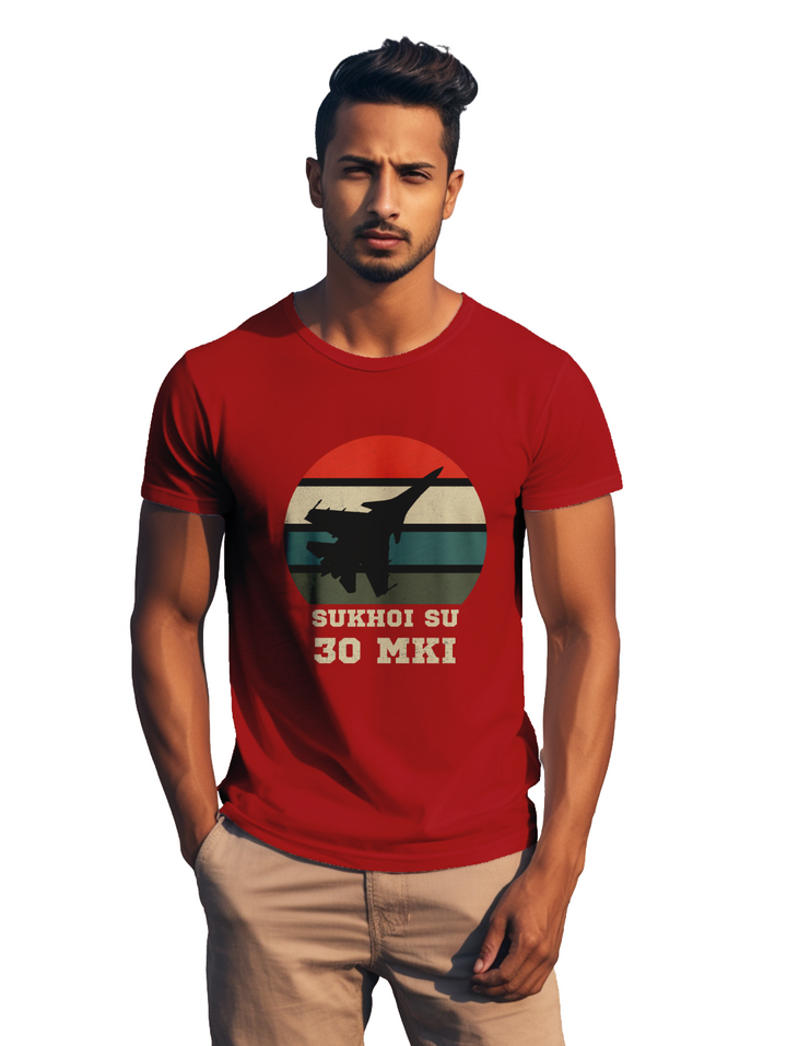 Men's Sukhoi Su 30 MKI fighter jet T-Shirt