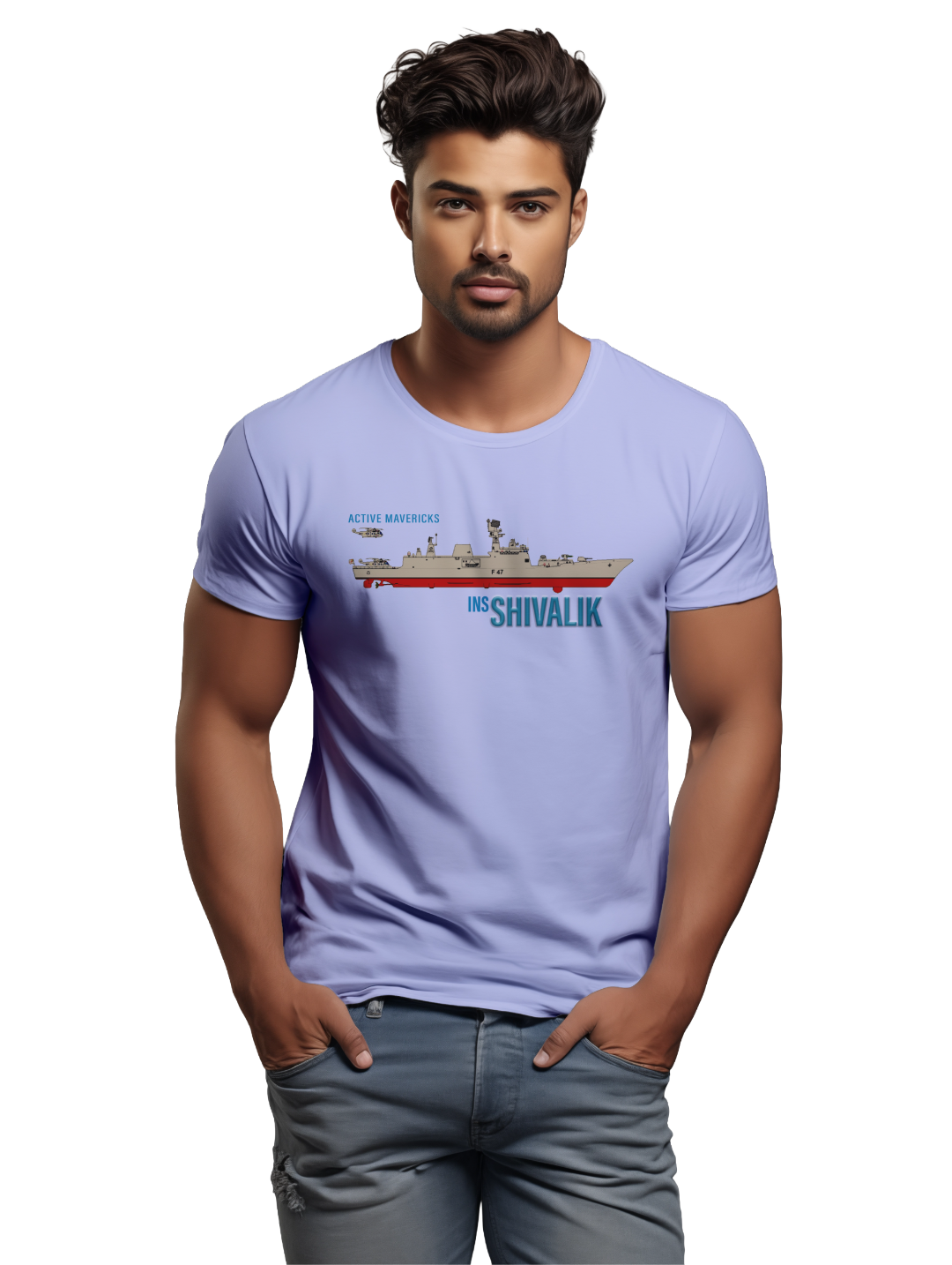 Mens INS Shivalik T-Shirt