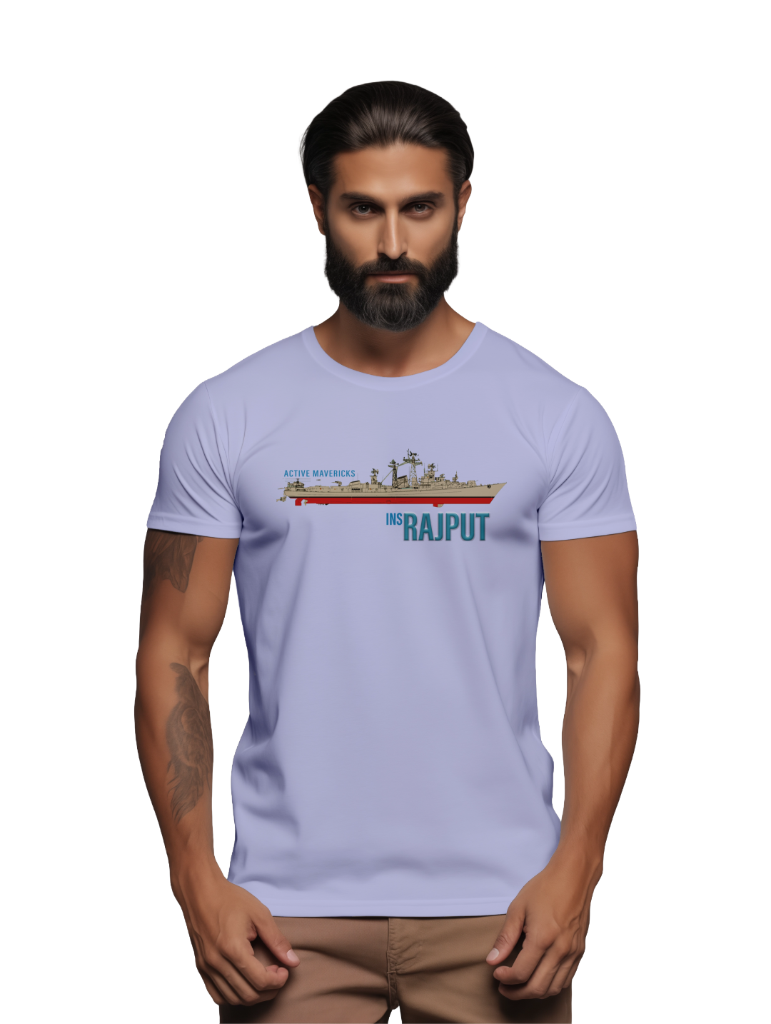Mens INS Rajput T-shirt