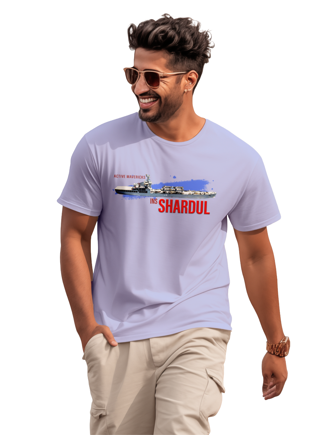 Mens INS Shardul T-Shirt
