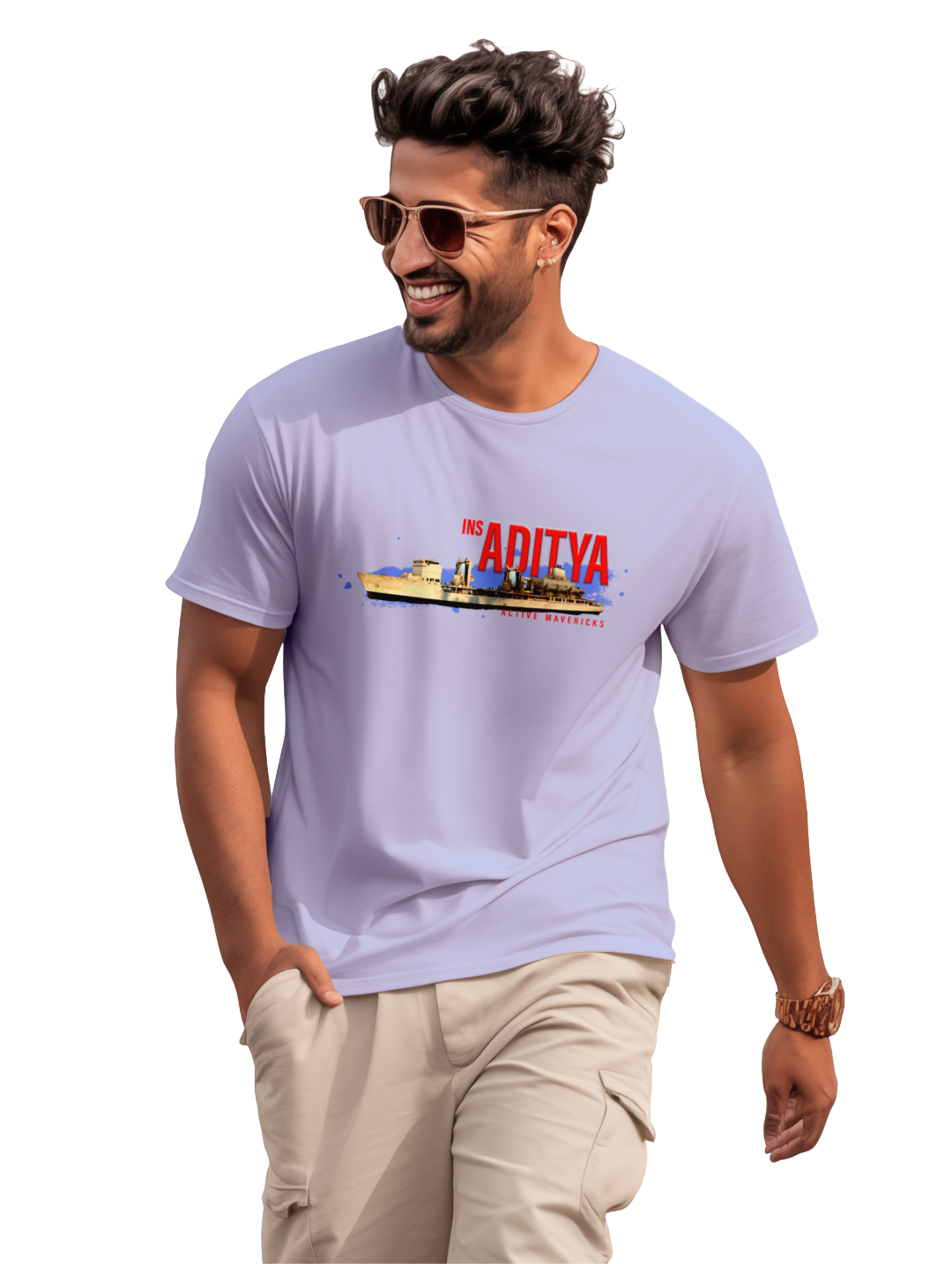 Mens INS Aditya Tee
