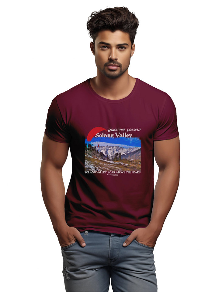Men's SOLANG VALLEY  HIMACHAL PRADESH T-Shirt