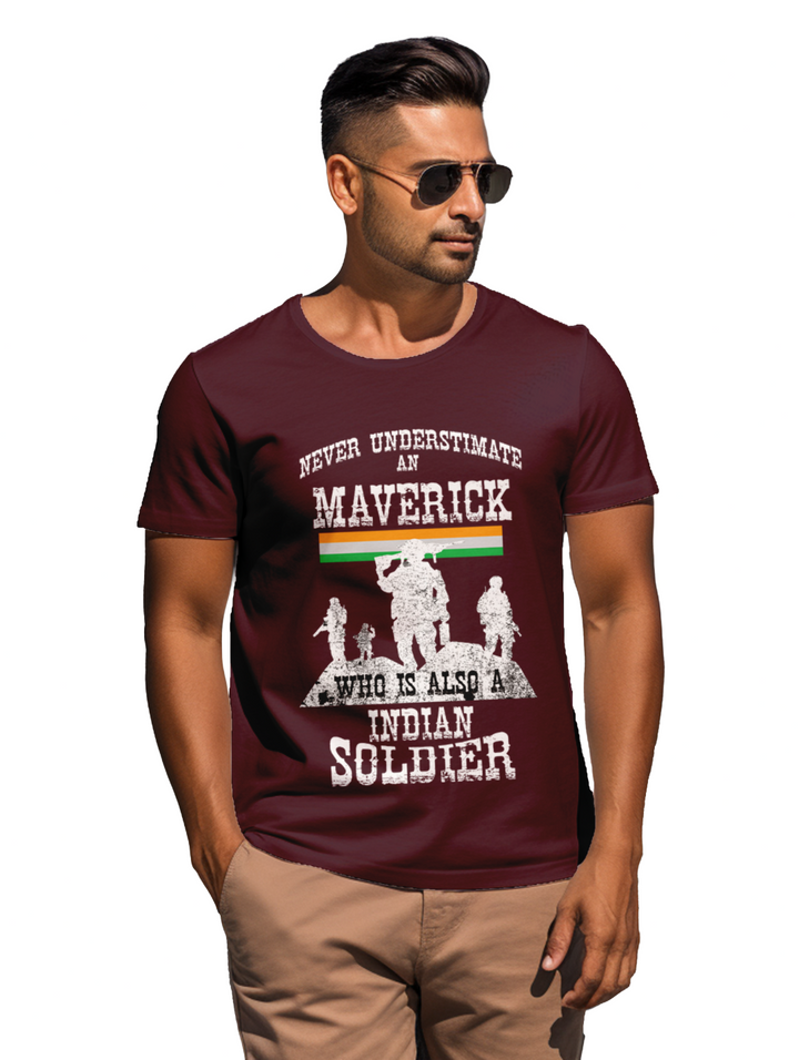 Mens Never Understimate t-shirt