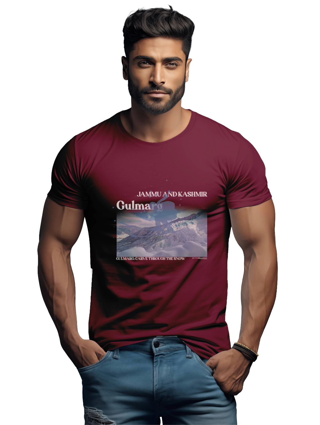 Men's GULMARG : JAMMU AND KASHMIR T-Shirt