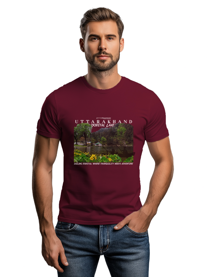 Men's DODITAL LAKE : UTTARAKHAND T-Shirt