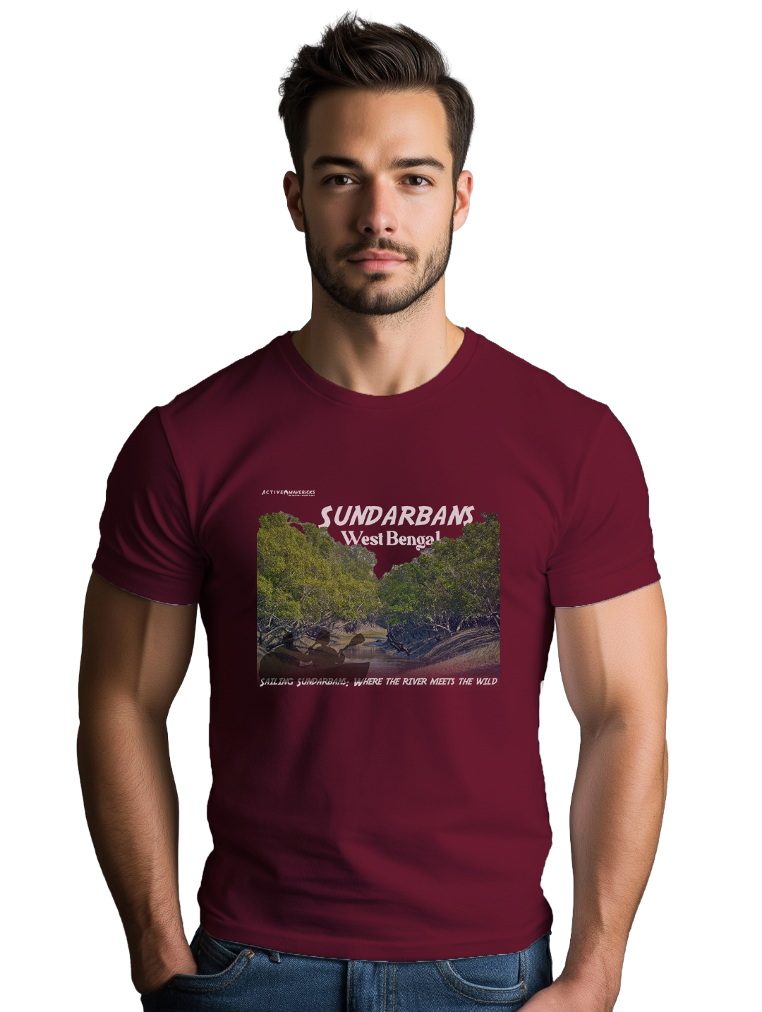 Men's SUNDARBANS : WEST BENGAL T-Shirt