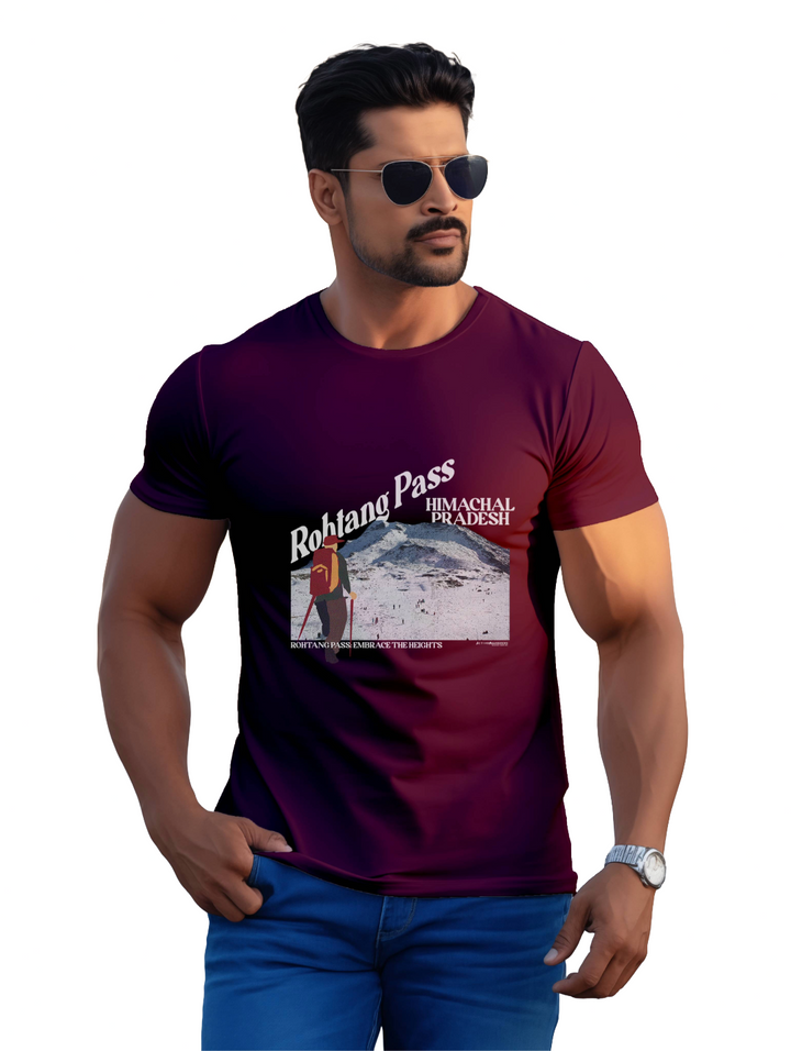 Men's ROHTANG PASS : HIMACHAL PRADESH T-Shirt