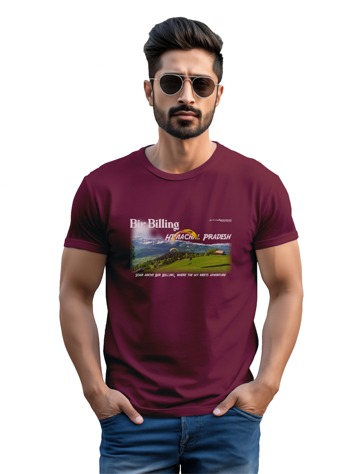 Men's BIR BILLING : HIMACHAL PRADESH T-Shirt