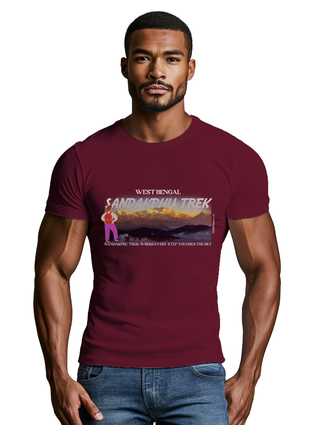 Men's sandhaphu trek - west bengal T-Shirt