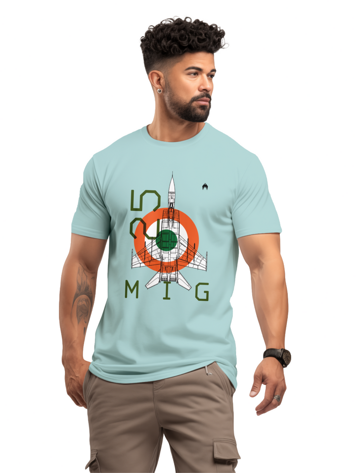 Mens Wingman’s Glory – MIG’s Aerial Dominance T-Shirt