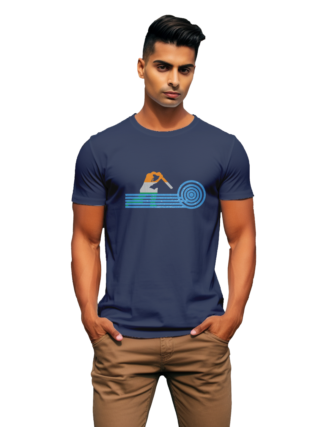 Men's cricket T-shirt
