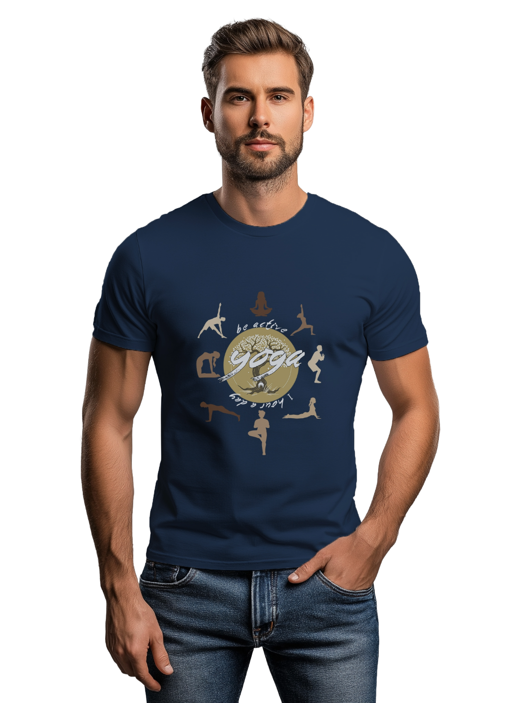 Men's ALL YOGA POSE T-shirt