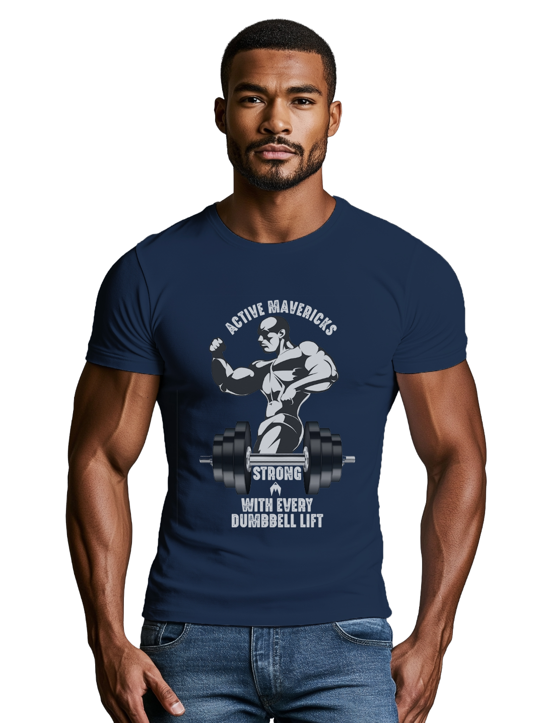 Mens DUMBELL T-Shirt