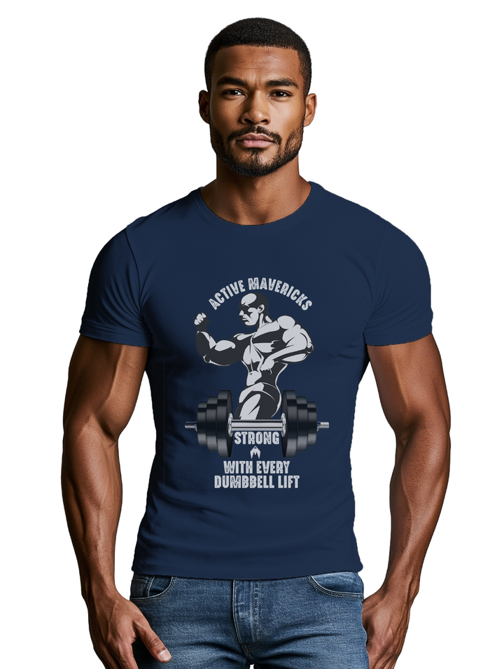 Mens DUMBELL T-Shirt