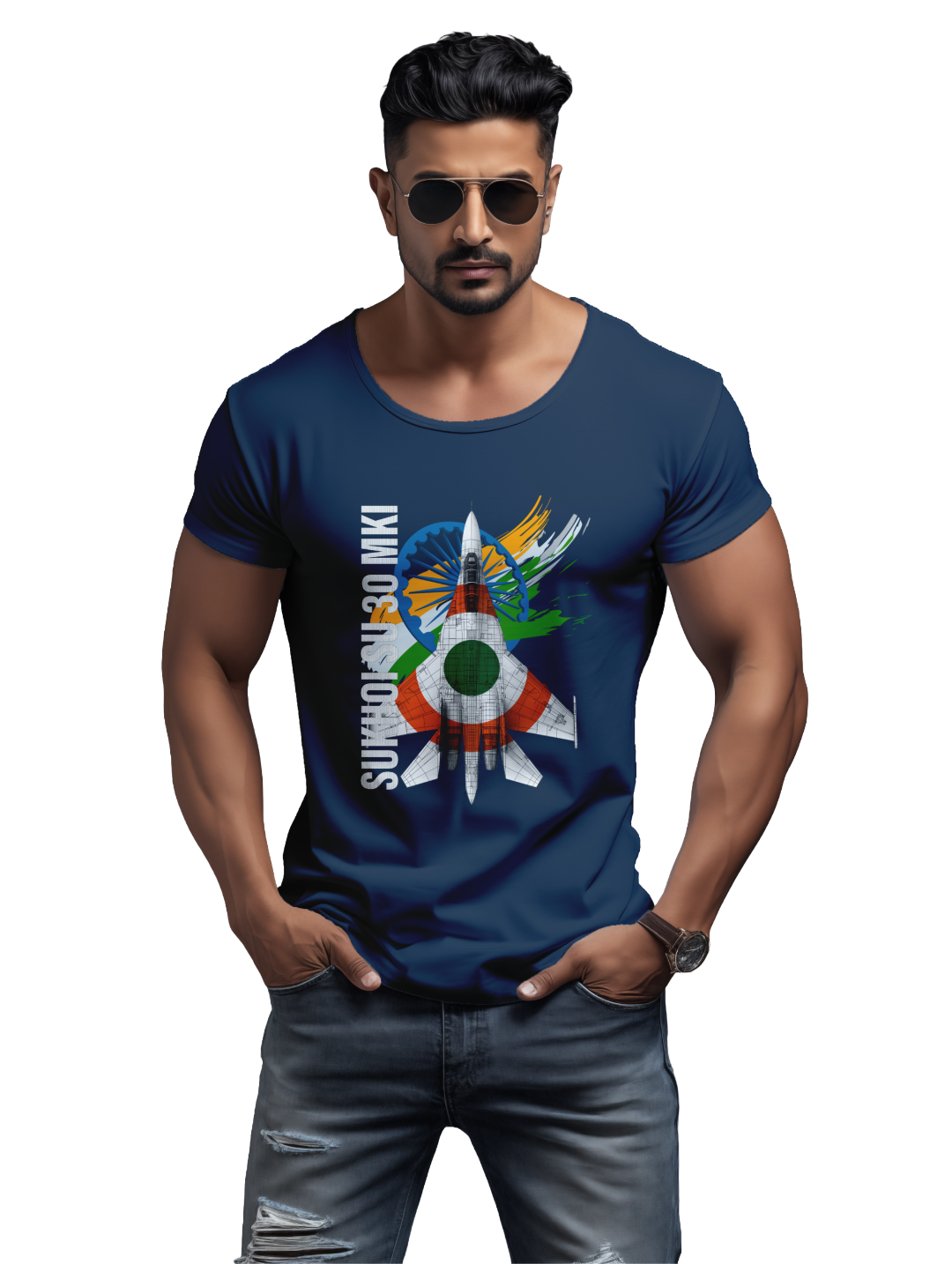 Men's Sky Sentinels – The Power of Su-30MKI T-Shirt