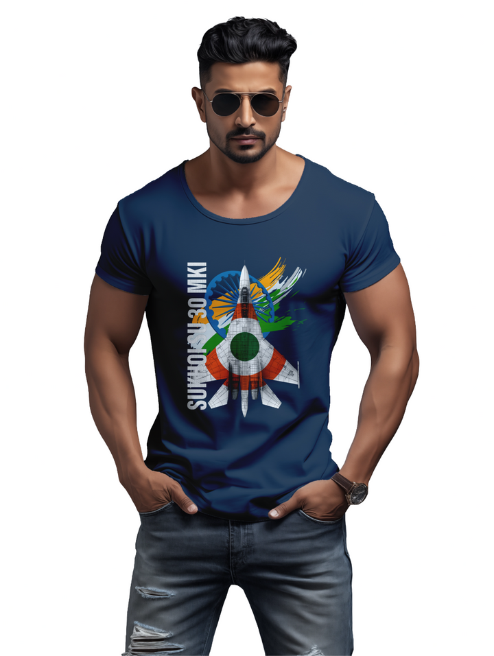 Men's Sky Sentinels – The Power of Su-30MKI T-Shirt