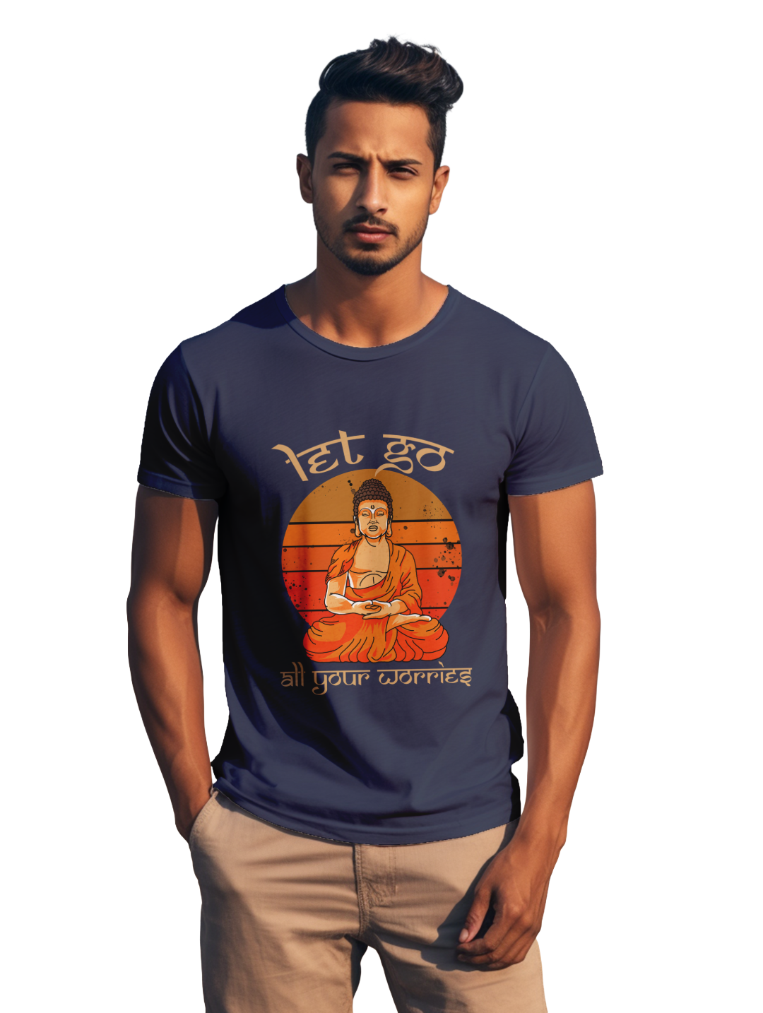Men's  Let go all your worries T-Shirts