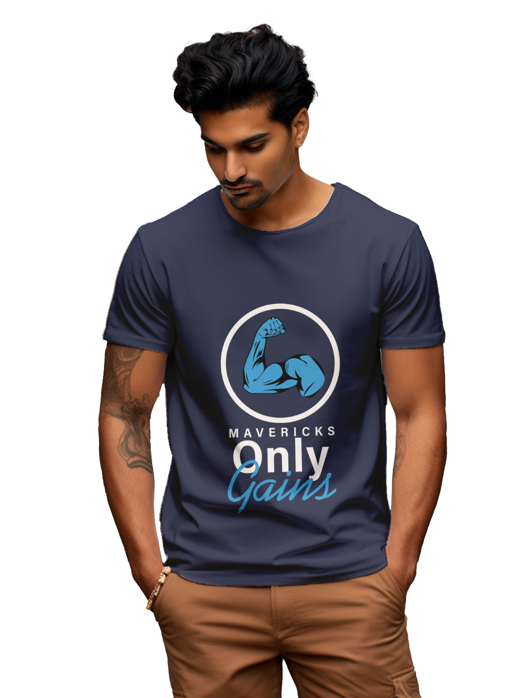 Mens mavericks only gains T-Shirt