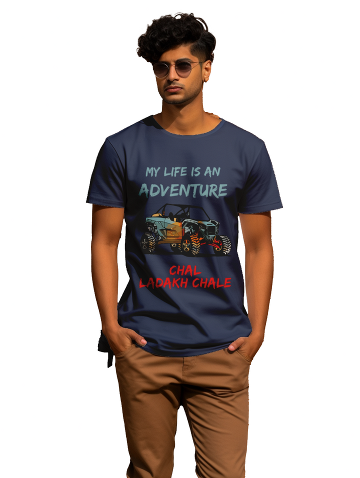 Mens Chal Ladakh Chale T-Shirt