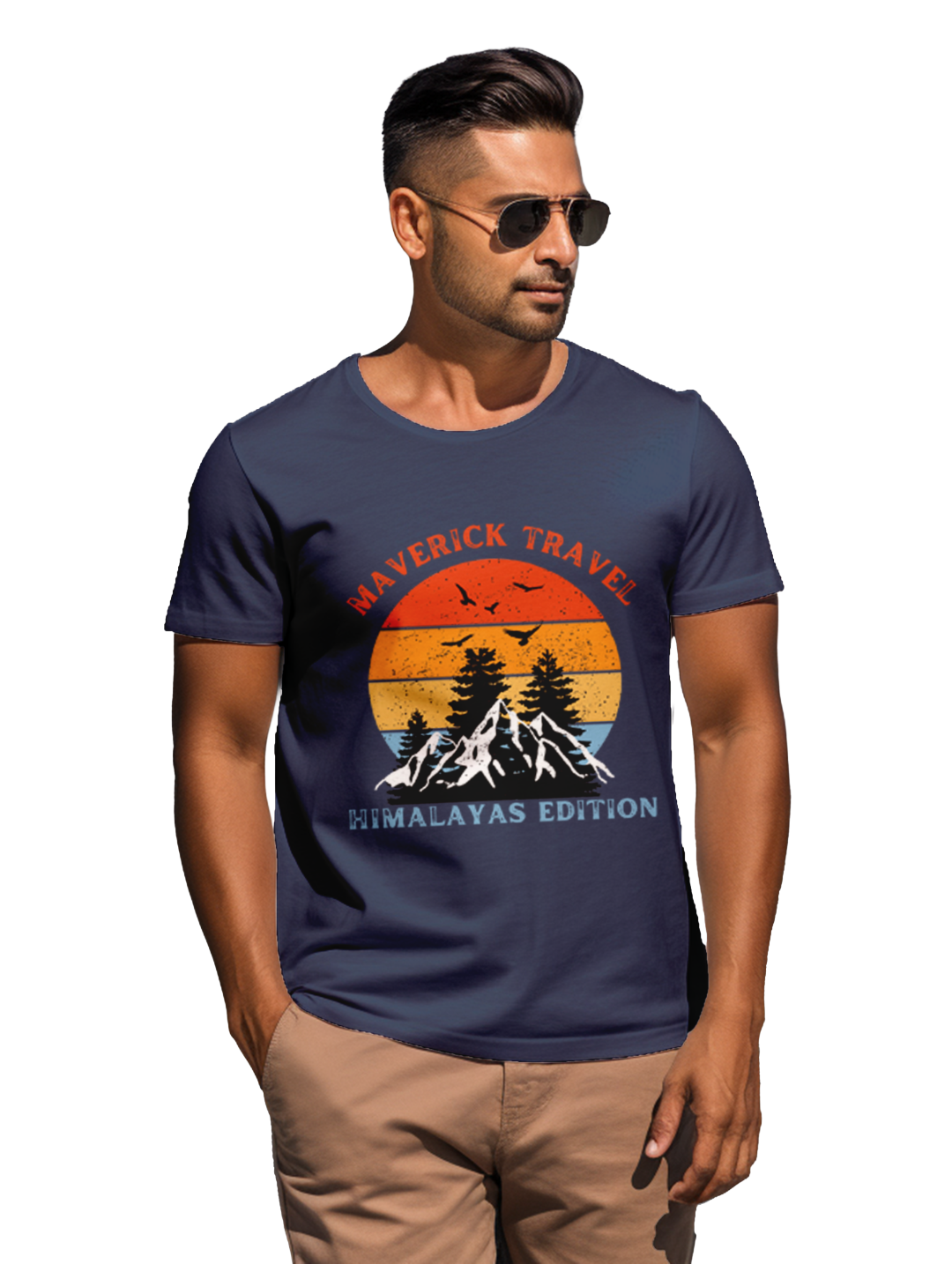 Mens  Maverick Travel Himalayan Edition T-Shirt