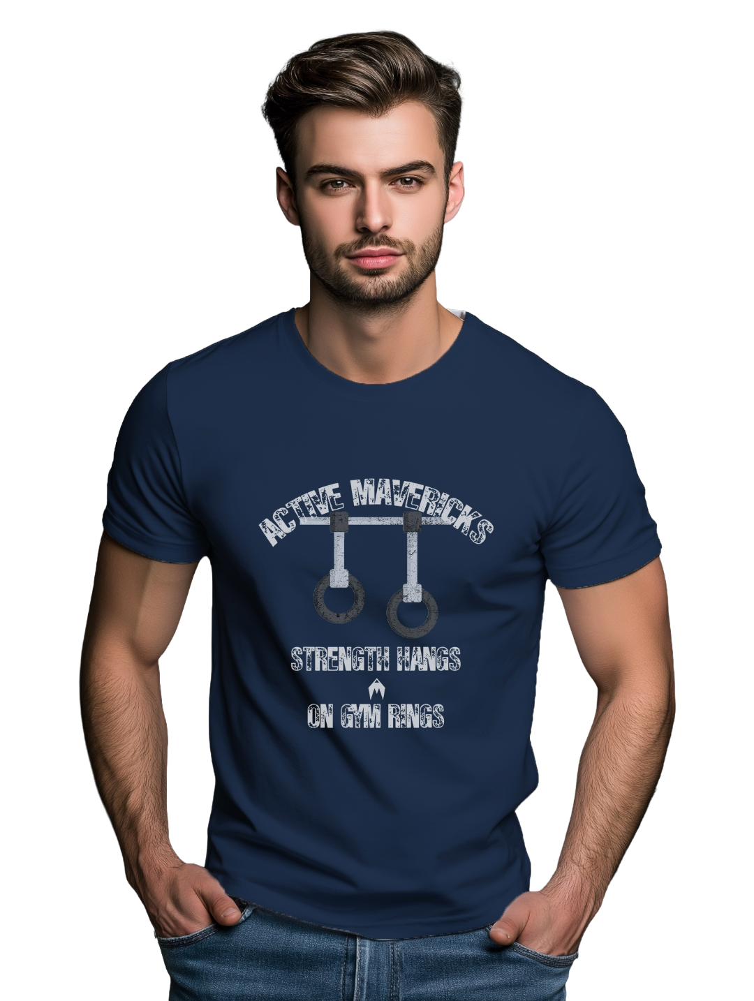 Mens STRENGHT HANGS T-Shirt