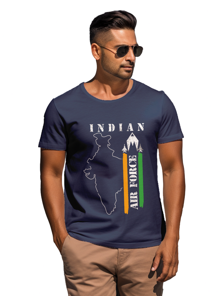 Men's  indian airforce maverick t-shirt