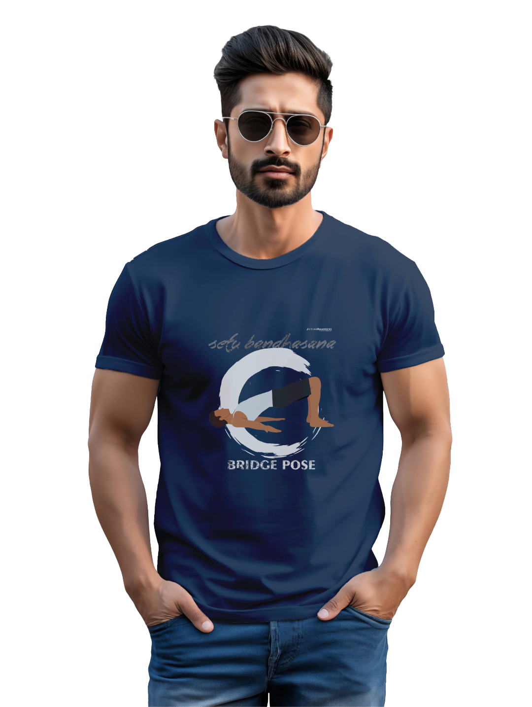 Men's SETU BANDHASANA T-Shirts