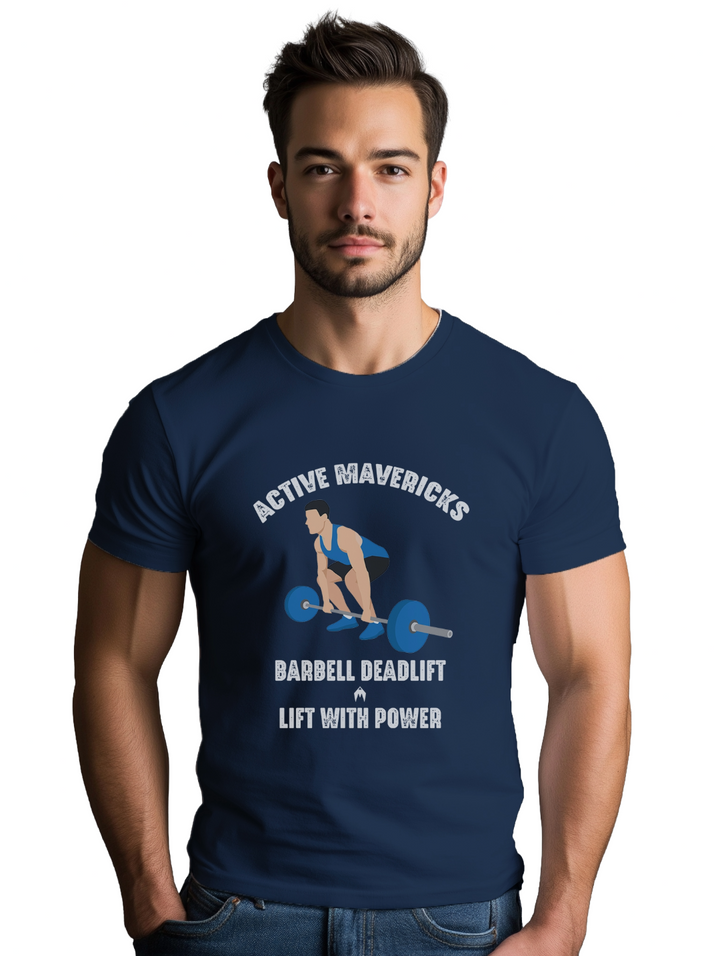 Mens BARBELL DEADLIFT T-Shirt