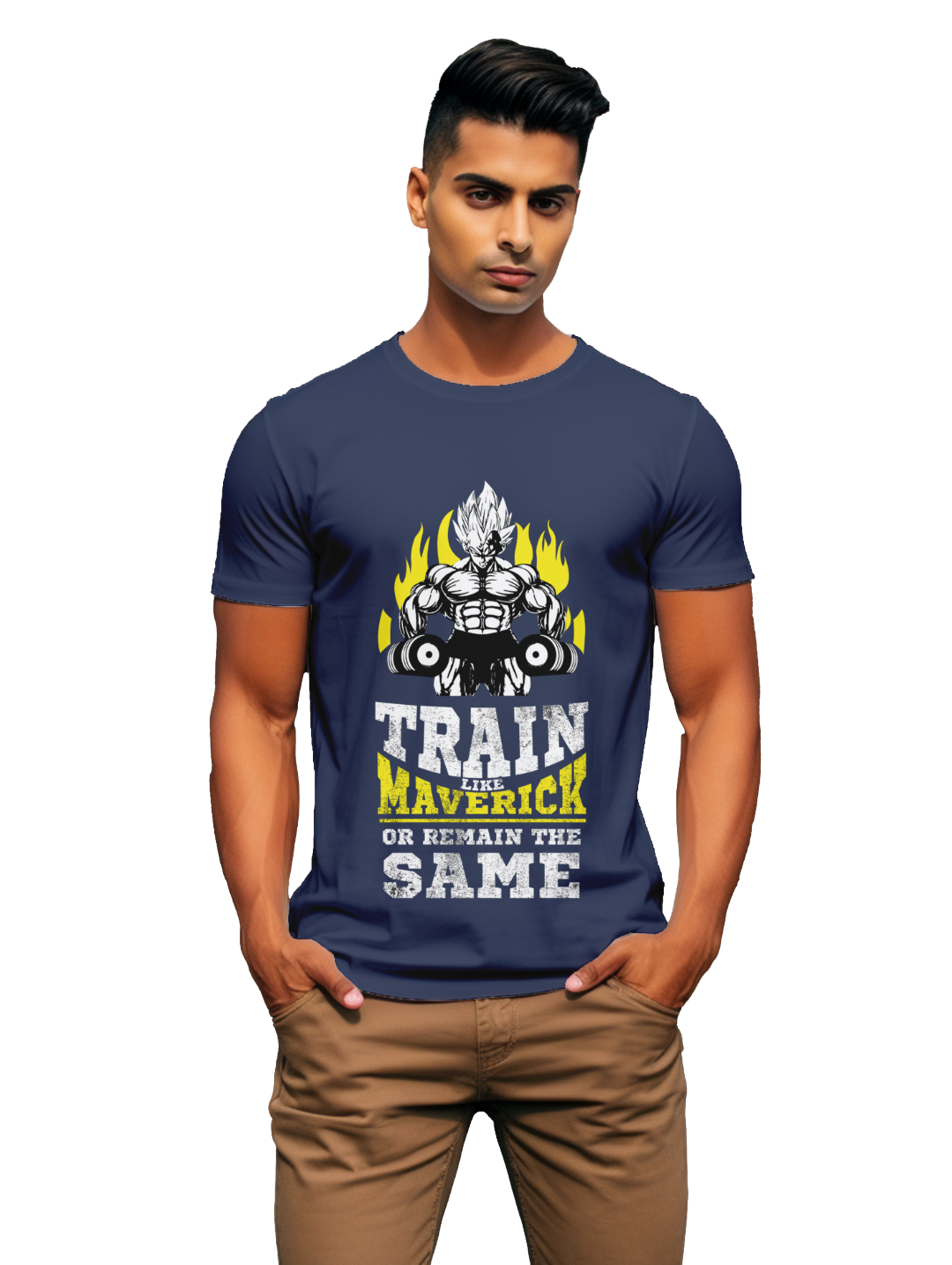 Mens  Train like Maverick T-Shirt