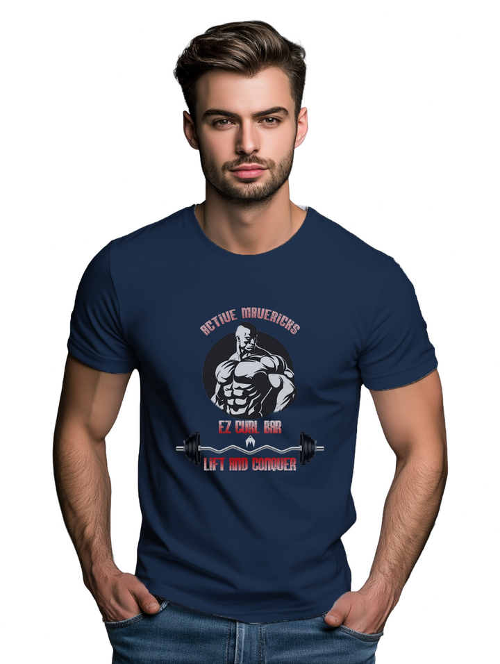 Mens CURL BAR T-Shirt