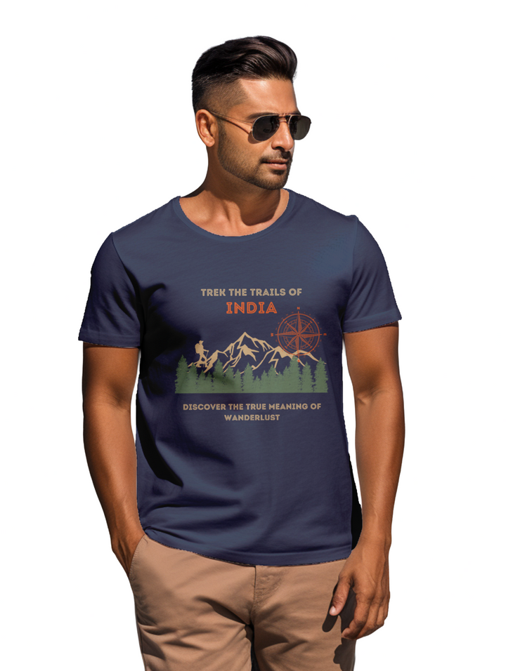 Men's Trek the trails of India T-Shirt