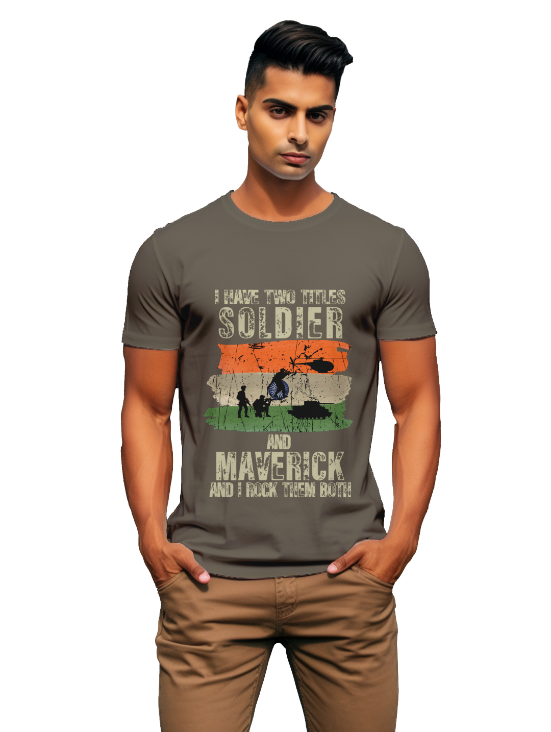 Men's I have two titles _ T-shirt