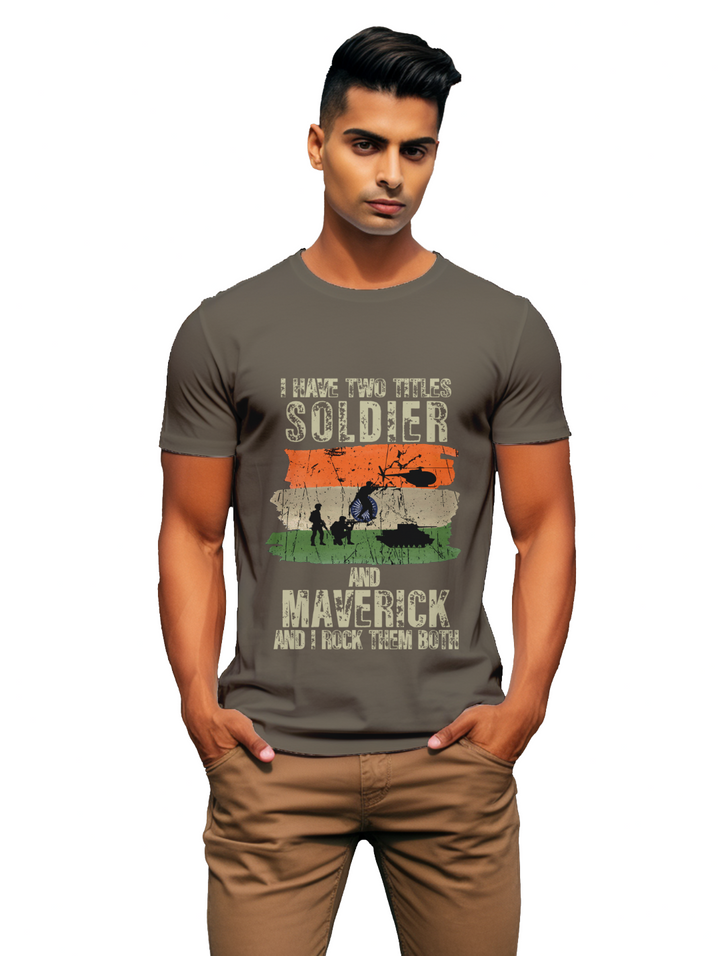 Men's I have two titles _ T-shirt